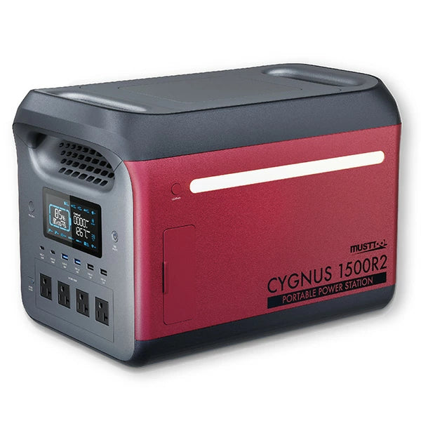 ポータブル電源 CYGNUS1500R2 1500W 大容量 384000mAh リン酸鉄 ポータブル電源 CYGNUS1500R2 1500W 大容量 384000mAh リン酸鉄