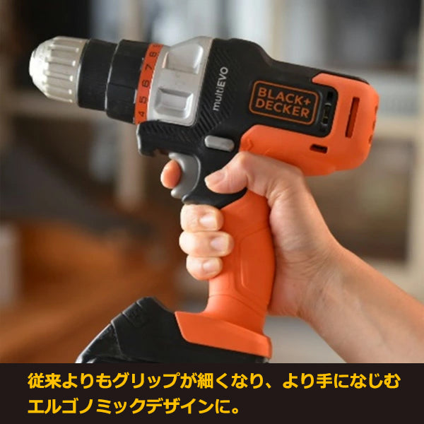 BLACK&DECKER 18V EVO マルチツール 充電式 1台5役 インパクト ドリル ジグソー サンダー 丸ノコ DIY工具セット