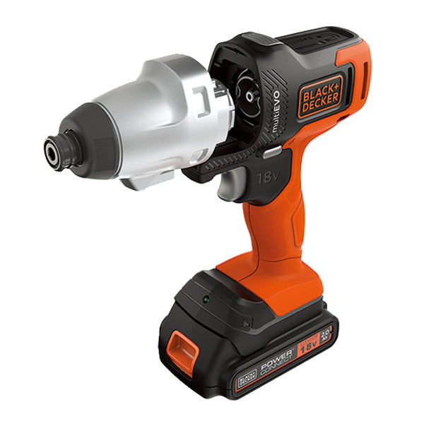 BLACK&DECKER 18V EVO マルチツール 充電式 1台5役 インパクト ドリル ジグソー サンダー 丸ノコ DIY工具セット