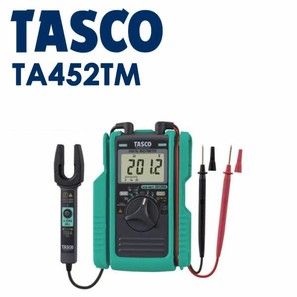 イチネンTASCO AC/DCクランプ付デジタルマルチメータ TA452TM | 電気 イチネンTASCO AC/DCクランプ付デジタルマルチメータ TA452TM | 電気