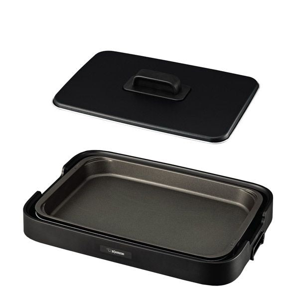 象印 ホットプレート やきやき EA-KA10/KE20/KJ30 1枚・2枚・3枚プレート選択可 深型 焼肉 たこ焼き ブラック メーカー保証1年