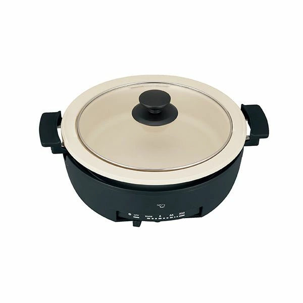 象印 グリルナベ EP-FA10/EP-FS30 土鍋風 たこ焼き すき焼き 1枚/3枚プレート 直火対応