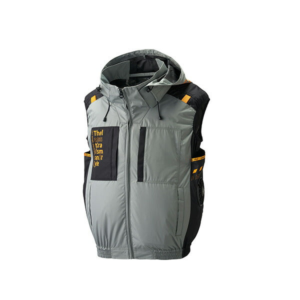 アタックベース ザ タフ 空調風神服 チタン フード付き フルハーネス対応 ベスト 7700