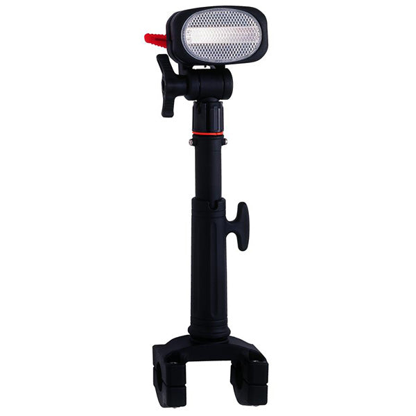 第一精工 かさキャッチNo.1 自転車用傘ホルダー ブラック D-118 ワンタッチ取付 反射板付