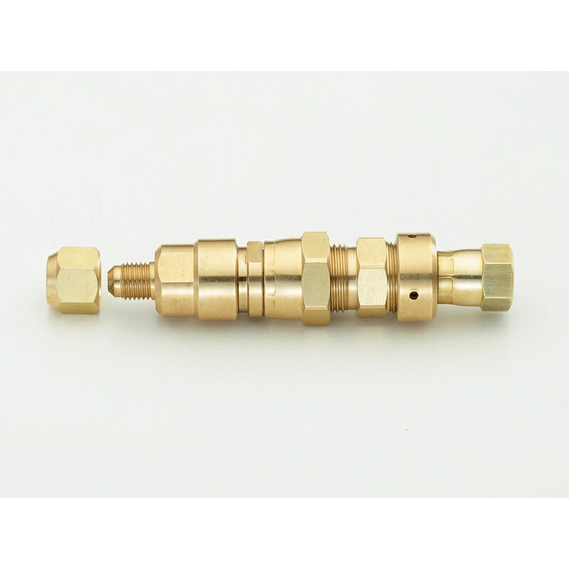 【アウトレット】イチネンTASCO バルブ付銅管接手1/4（機器接続用） TA230MV-2C