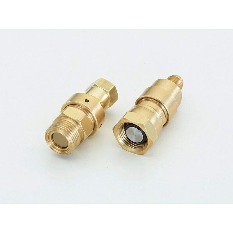 【アウトレット】イチネンTASCO バルブ付銅管接手3/8（機器接続用） TA230MV-3C