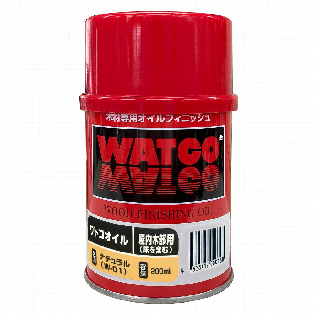 北三 ワトコオイル 亜麻仁油 木材保護塗料 200ml 1L 3.6L ナチュラル ウォルナット DIY 家具