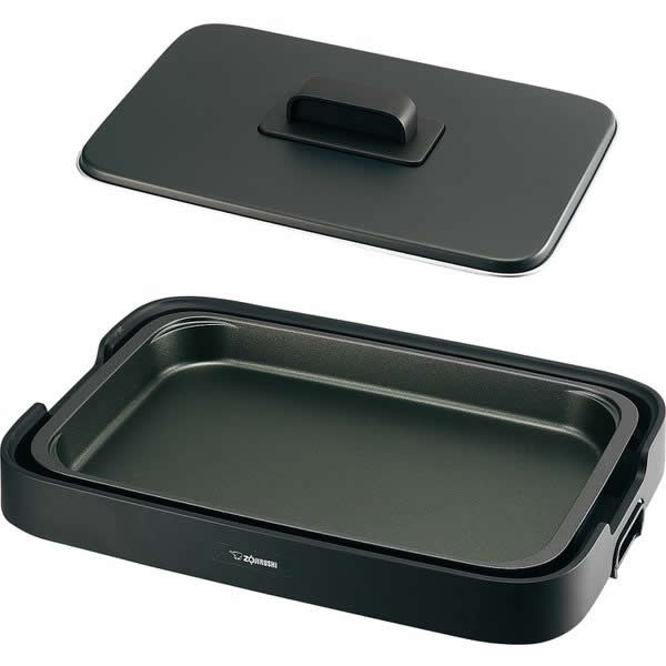 象印 ホットプレート やきやき EA-KA10/KE20/KJ30 1枚・2枚・3枚プレート選択可 深型 焼肉 たこ焼き ブラック メーカー保証1年