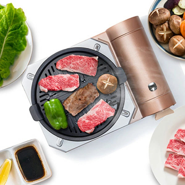 ヘルシー焼肉グリルコンパクト | サムギョプサル専用 カセットコンロ用 角型・丸型