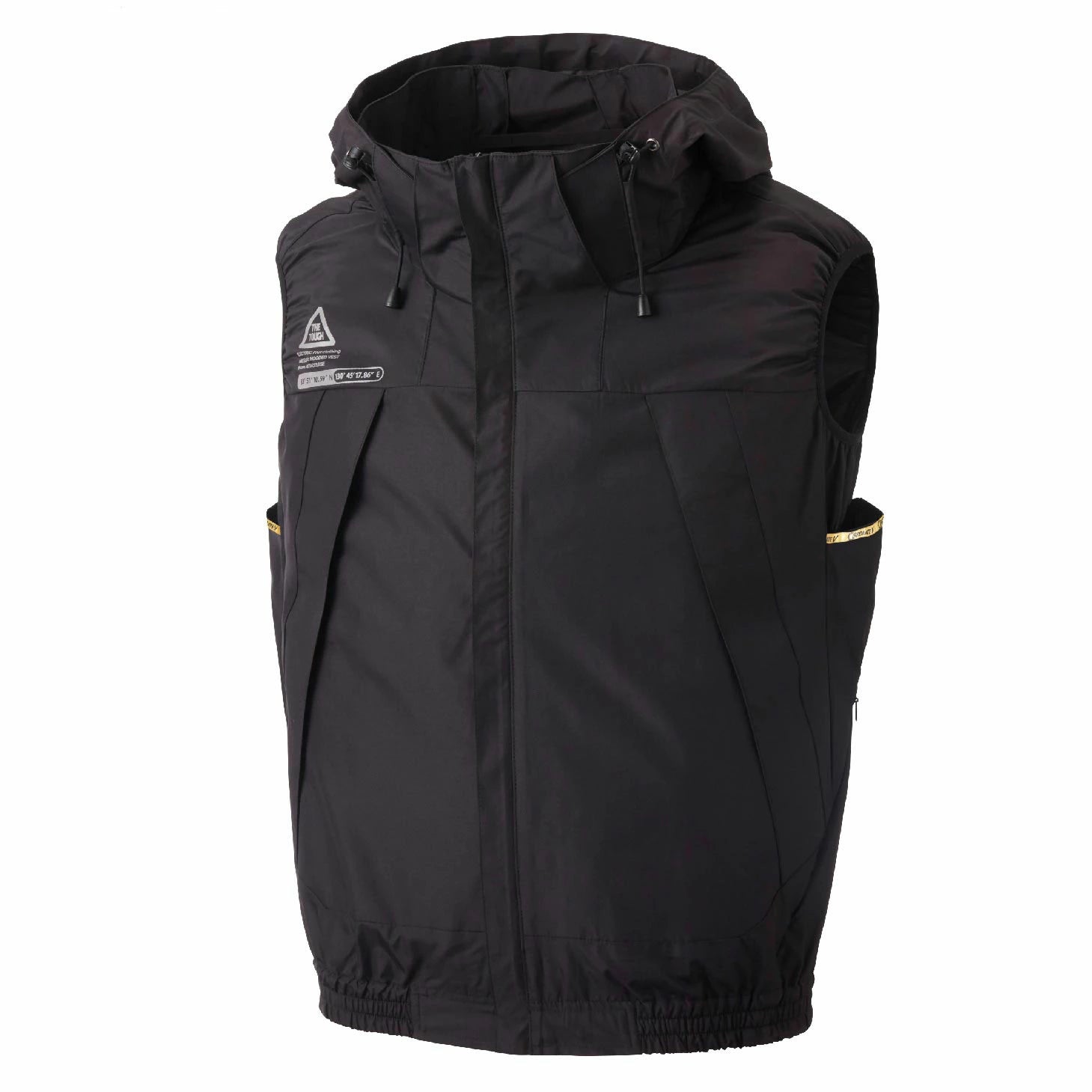 アタックベース 空調風神服 チタンフードベスト 5540 | CIRCULATE Vシステム搭載 袖なし 作業服 M-3L