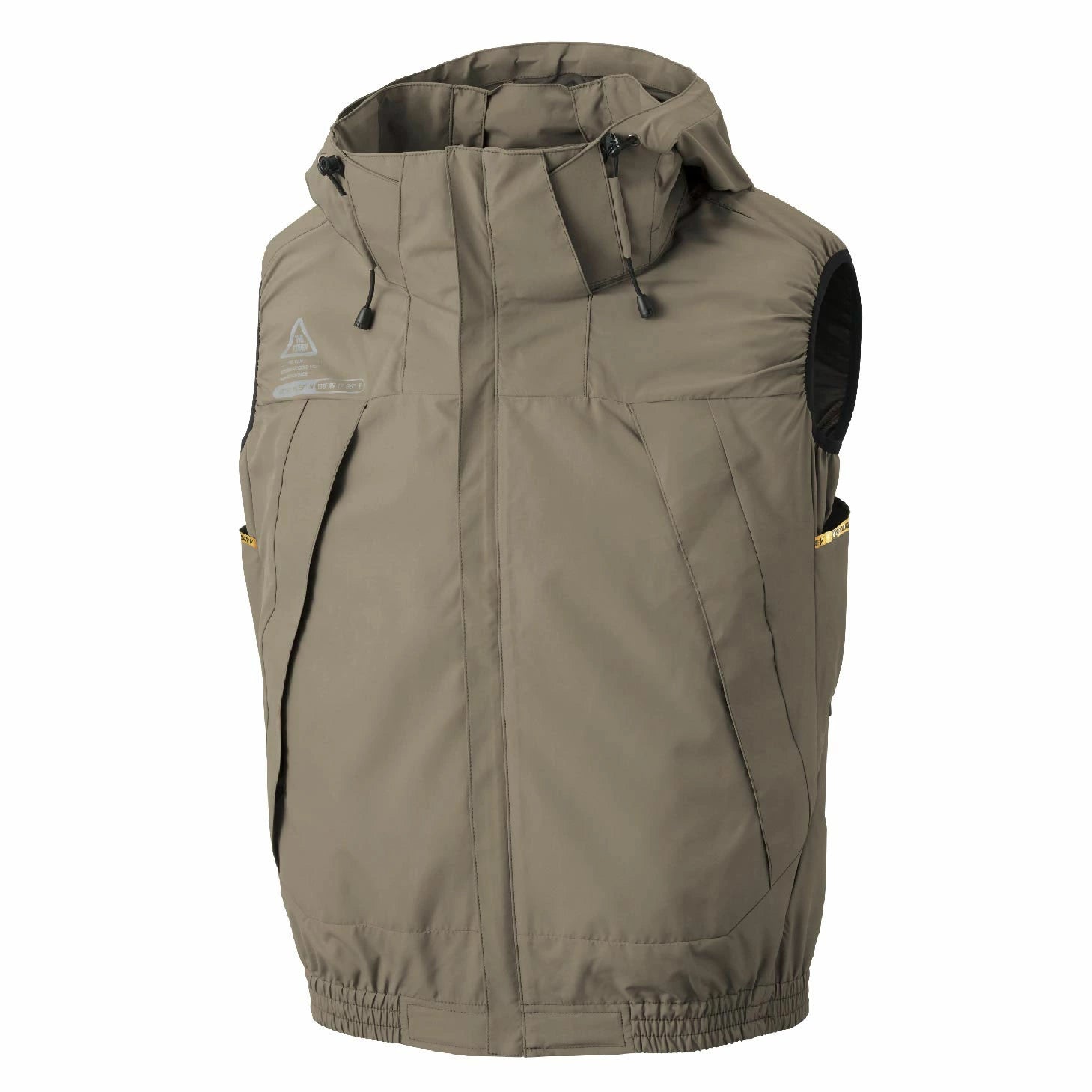 アタックベース 空調風神服 チタンフードベスト 5540 | CIRCULATE Vシステム搭載 袖なし 作業服 M-3L