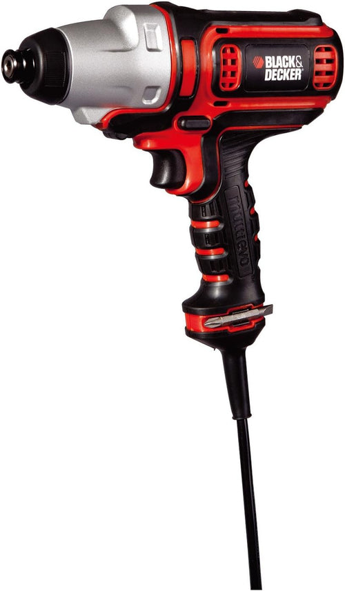 BLACK&DECKER コード式 EVOインパクトドライバー EIH183-JP + EAC800-JP セット