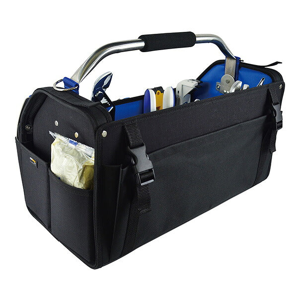 VICTOR（ビクター） ビクタープラスツールバッグ1 Lサイズ VPT11 | 耐荷重25kg 大容量 真空ポンプ収納可 空調工具バッグ ポケット28個