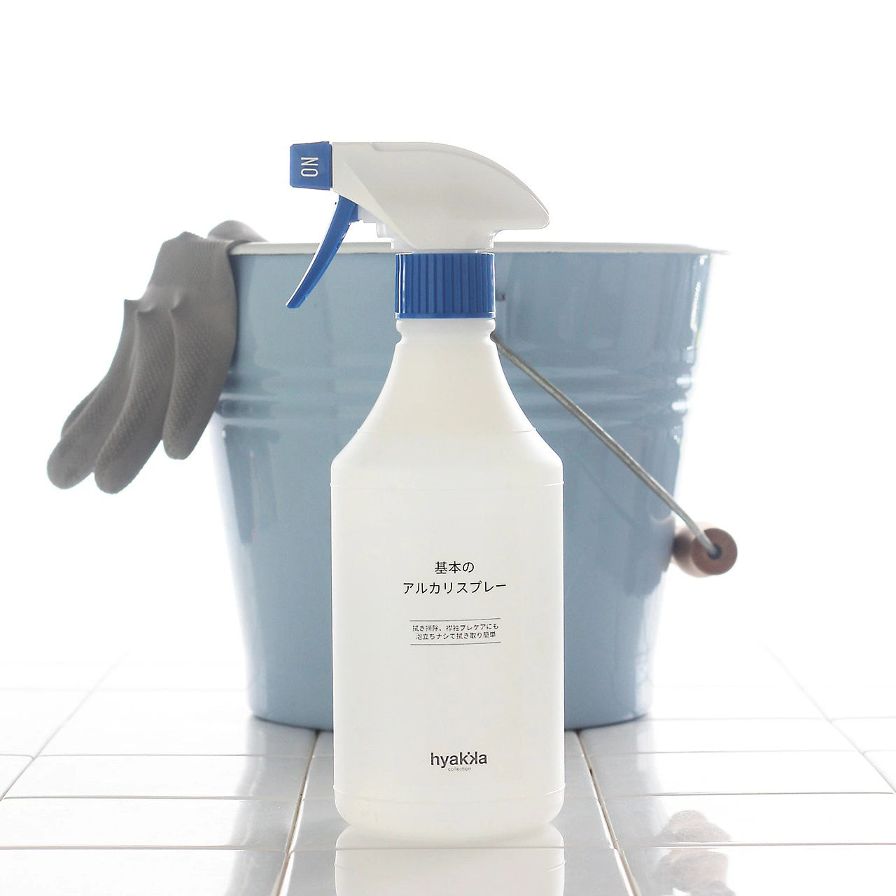 石けん百貨 基本のアルカリスプレー 500ml | セスキ炭酸ソーダ配合 油汚れ マルチクリーナー 日本製