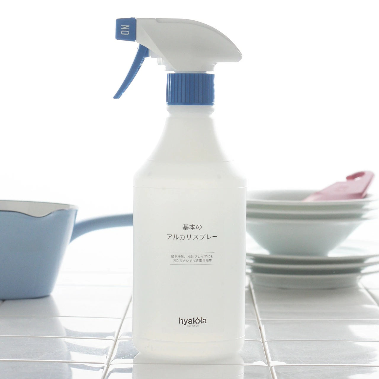 石けん百貨 基本のアルカリスプレー 500ml | セスキ炭酸ソーダ配合 油汚れ マルチクリーナー 日本製