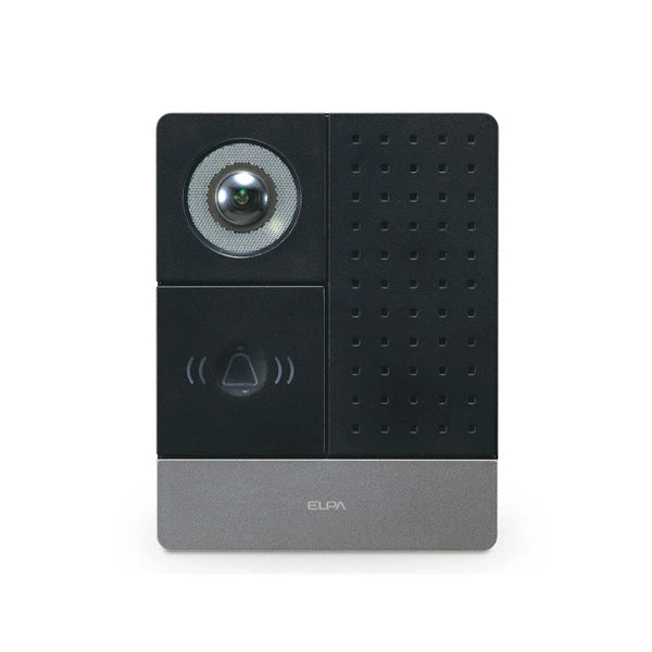 ELPA DECT増設玄関カメラ DHS-C22 | IPX4防水 夜間撮影対応 ワイヤレス玄関子機
