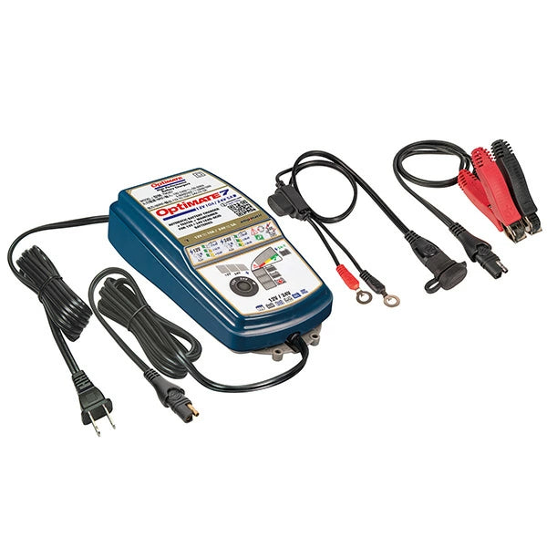TecMATE OptiMate 7 12-24V TM-267 | プロ仕様バッテリー充電器 バイク 車 自動車 冬支度