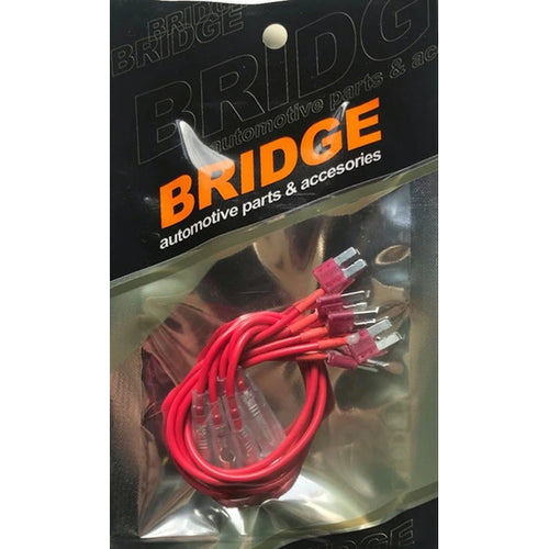 BRIDGE マイクロ2ヒューズ電源 5個入り 10A/15A/20A Micro2 自動車用ヒューズ 電源取り出し DC12V対応