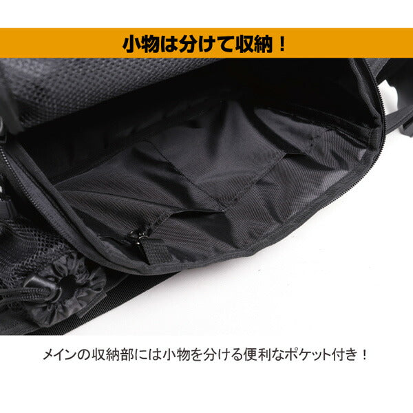 DEGNER デグナー ヒップバッグ NB-179 ブラック 5.5L ポリエステル製 バイク用 ウエストバッグ