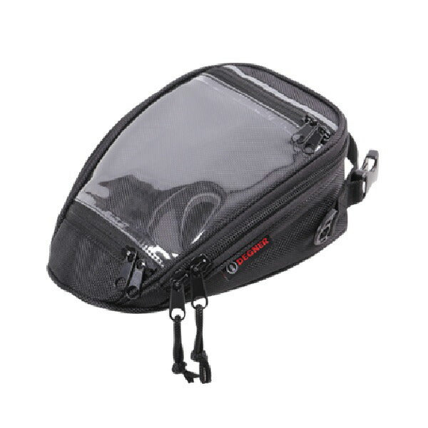 DEGNER デグナー マグネット式タンクバッグ NB-171 BK 1.6L バイク用 日帰りツーリング スマホ収納