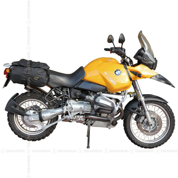 DEGNER デグナー NB-92BK 防水サイドバッグ ブラック 12L バイク用 ツーリング シート取付 ポリエステル