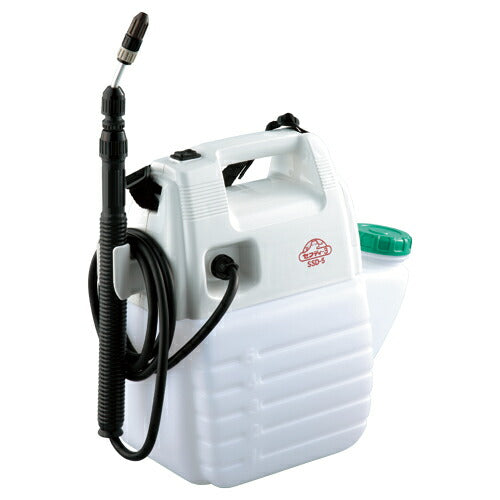 電池式噴霧器 5L SSD-5 | 庭木・除草剤散布用 | ミクロ噴霧 | 電池式