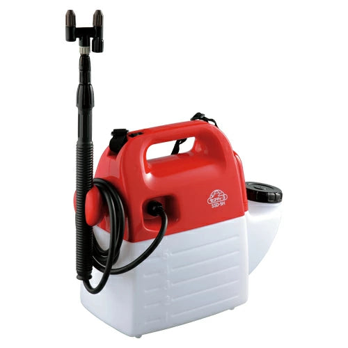 セフティー3 電池式噴霧器 3L 5L ハイパワー ミクロ噴霧 除草剤散布器 1頭口2頭口切替 ノズル調整可能 軽量 園芸用 消毒 殺虫