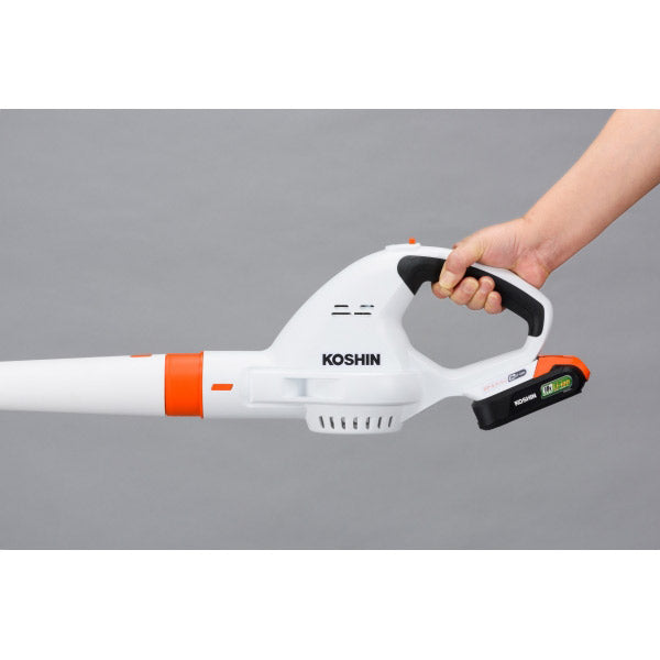 工進 充電式ブロワ 18V リチウムイオンバッテリー 業界最軽量1.5kg 女性にも使いやすい園芸用ブロワ