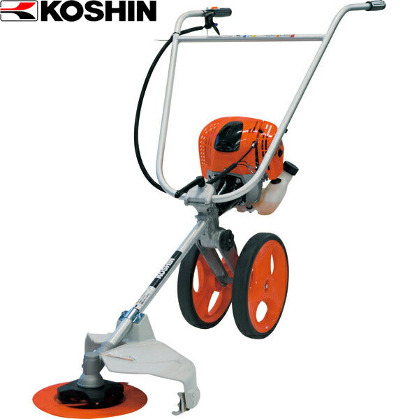 工進（KOSHIN）キャリー式エンジン草刈機 4サイクル EBC-35C 35cc ナイロンコード式 らくらくスタート