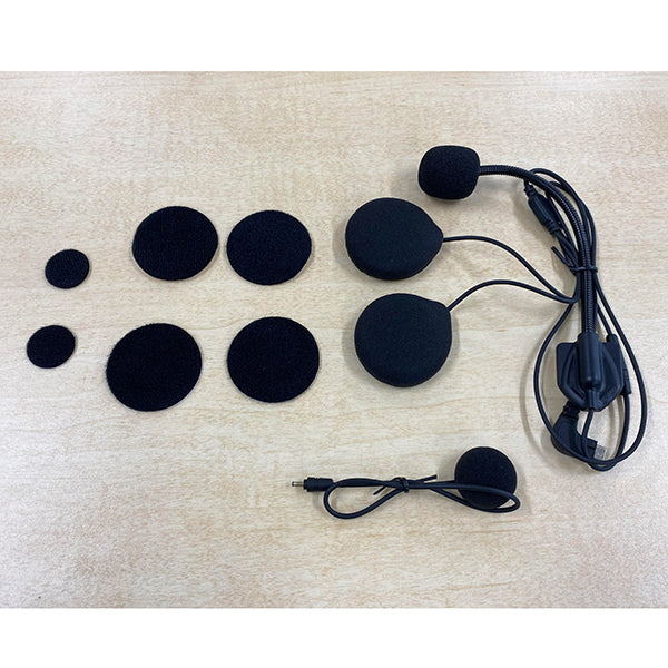 Maxto M3 交換用ヘッドセット ハード・ソフトマイク対応 バイクインカム用 M2/M3対応