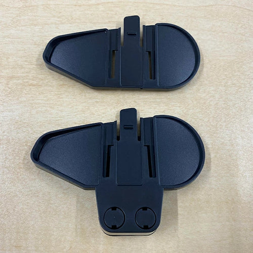 Maxto M3 取付ベース 両面テープ・クリップ式セット バイクインカム用 ヘルメット取付パーツ