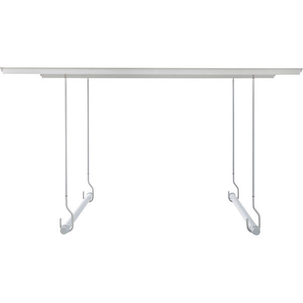 室内物干し 部屋干し 天井取付 スライド式 sen (セン) 面付けタイプ グッドデザイン賞受賞 耐荷重16kg