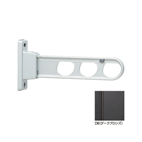 川口技研 ホスクリーン HD-35型 腰壁用 2本入 アーム350mm 角度調整可能 振り上げ収納 物干し 集合住宅対応