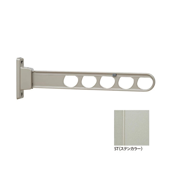 川口技研 腰壁用ホスクリーン HD-55-ST ステンカラー 2本入 アーム550mm 角度調整 振り上げ収納