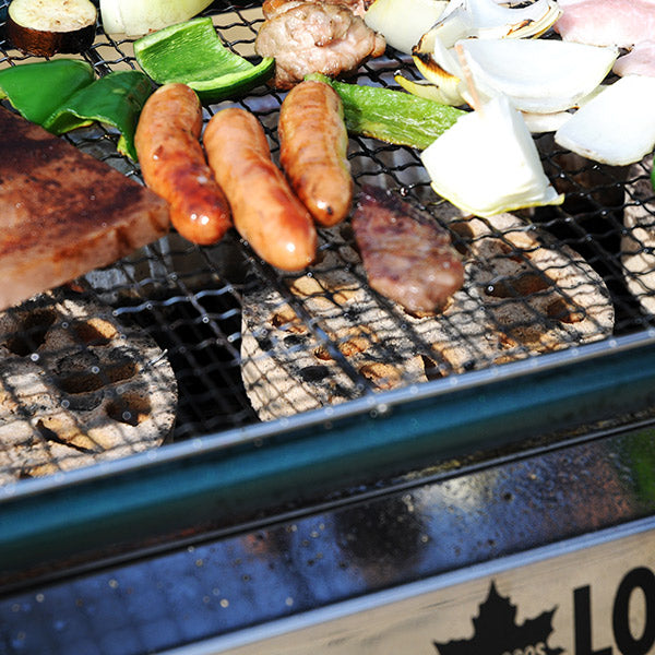 ロゴス LOGOS エコココロゴス ミニラウンドストーブ4 83100104 BBQ バーベキュー 着火剤 アウトドア