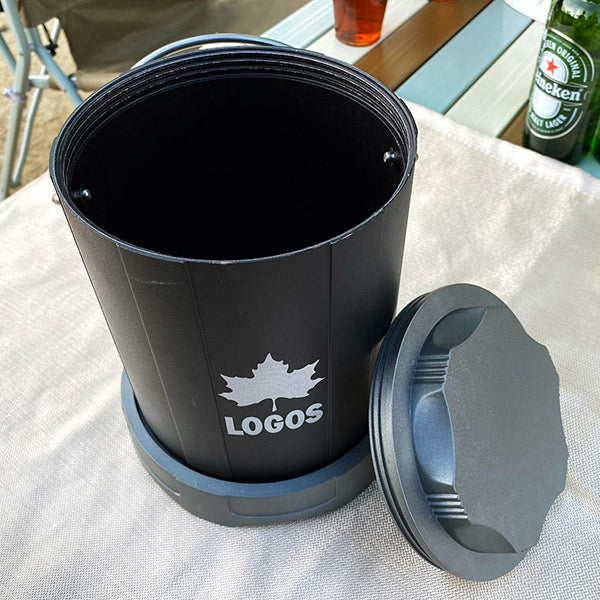 ロゴス（LOGOS）ポータブル火消し壷 | 水不要で炭を再利用できるエコなBBQ用品