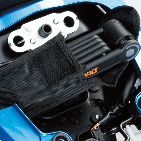 南海部品 DOBERMAN ポリゴンロック 愛車の番犬ドーベルマン DBL-001 | バイク盗難防止 折りたたみ式 強化スチール鋼