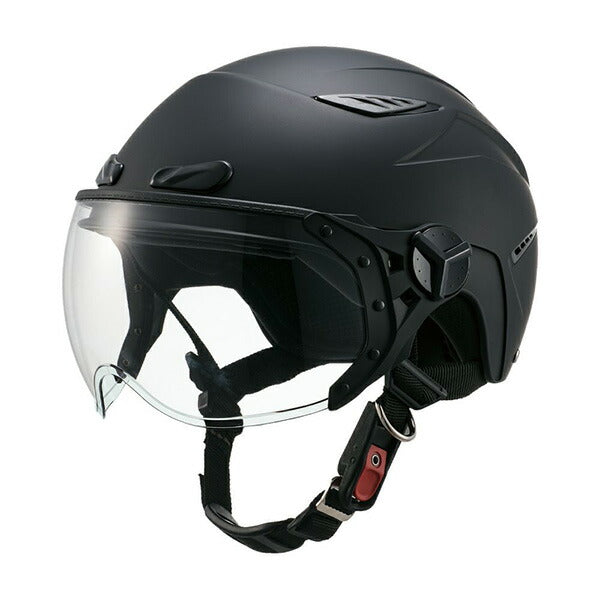 南海部品 ZEUS NAZ-126 ハーフヘルメット シールド付き フリーサイズ SG規格 125cc以下用