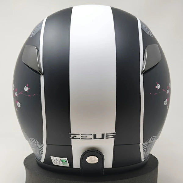 南海部品 ZEUS NAYA NAZ-204 ジェット ヘルメット SG規格 インナーバイザー付き