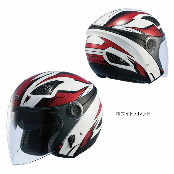 南海部品 ZEUS レイヤー NAZ-213 ジェットヘルメット | SG規格 インナーシールド付 バイク用