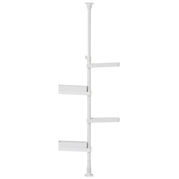 積水樹脂 つっぱり式スリムラック TSR-SW 幅9cm 隙間収納 高さ120-200cm 耐荷重8kg
