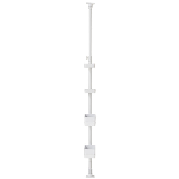 積水樹脂 つっぱり式スリムラック TSR-SW 幅9cm 隙間収納 高さ120-200cm 耐荷重8kg