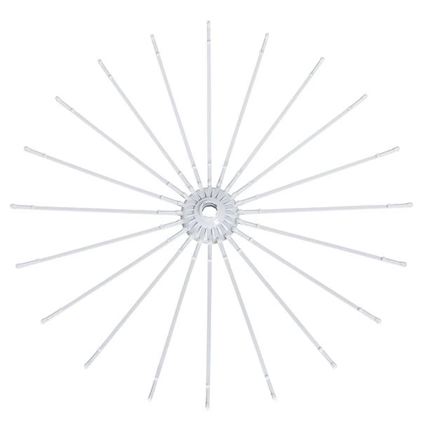 セキスイ 物干しスタンド コスモス C-400 | 省スペース パラソル型 室内物干し 耐荷重12kg タオルハンガー36本付