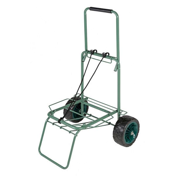 CAPTAIN STAG（キャプテンスタッグ） トーランド ワイドタイヤキャリー UL-1008 | 耐荷重60kg 極太タイヤ アウトドアワゴン フラップFDコンテナ対応