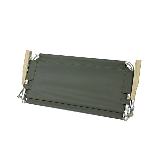 CAPTAIN STAG グランドローベンチ UC-1854 オリーブ | 2人掛け アウトドアベンチ キャンプ BBQ 天然木