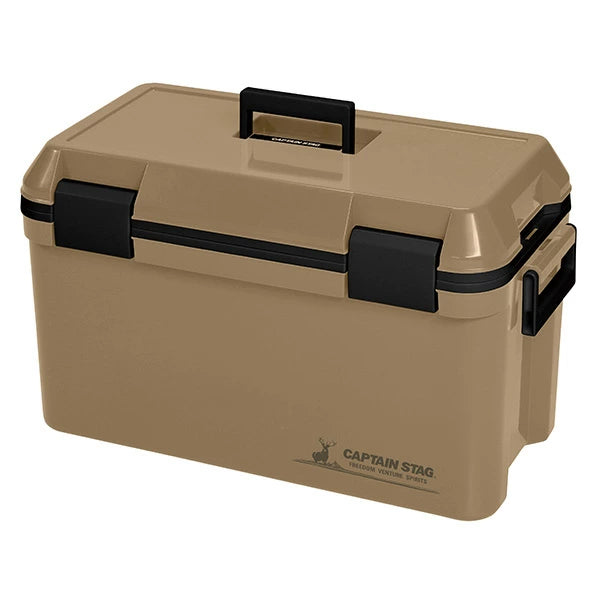 キャプテンスタッグ クーラーボックス 35L 45L キャスター付き 大容量 保冷 アウトドア キャンプ