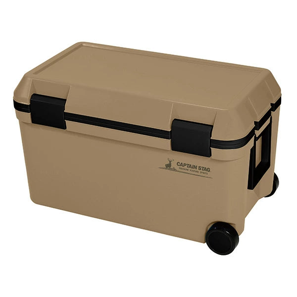 キャプテンスタッグ クーラーボックス 35L 45L キャスター付き 大容量 保冷 アウトドア キャンプ