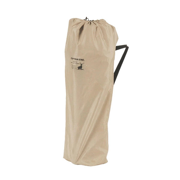 キャプテンスタッグ CSシャルマン イスベンチ UC-1878 | ロースタイル ひじ掛け付 カーキ 2人用ベンチ