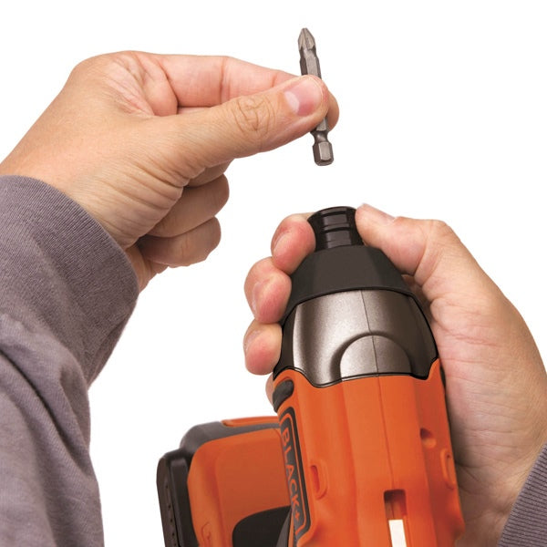 BLACK&DECKER 18Vコードレスインパクトドライバー BPCI18K1JP | 最大トルク155N・m バッテリー付き