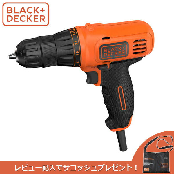 BLACK&DECKER ブラックアンドデッカー スマートドリルドライバー KR112JP | DIY入門 コンパクト 90W